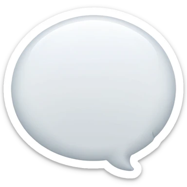 message bubble sticker