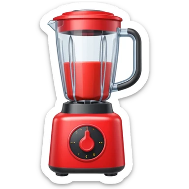 red blender sticker