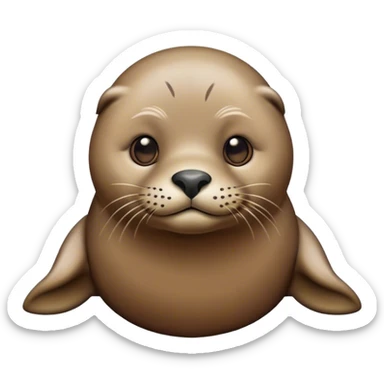 Seal lives in palazzo sticker