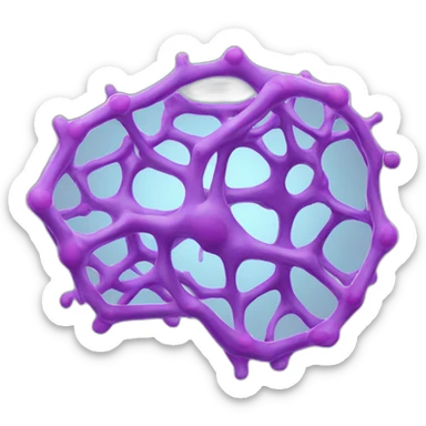 Cellular and internal structure sticker