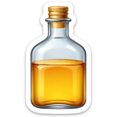 oile on bottle sticker