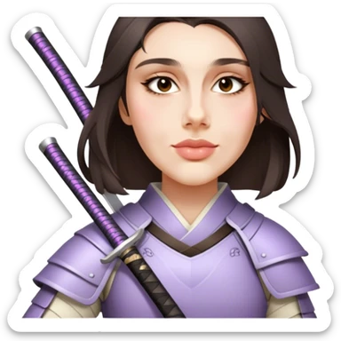 Gentle Samurai sticker