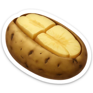 potato vegetable without face sticker