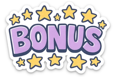 LAS LETRAS DEBEN SER VIOLETA PASTEL Y LAS ESTRELLAS AMARILLAS DEBES MANTENER EXACTAMENTE LA IMAGEN ORIGINAL, LOS BORDES DEBEN SER BLANCOS EN LUGAR DE NEGRO, AGRGA UN EFECTO 3D sticker