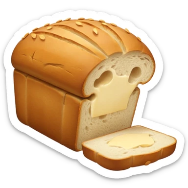 loaf of bread sticker