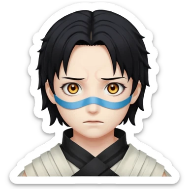 Obanai Iguro from Demon Slayer sticker