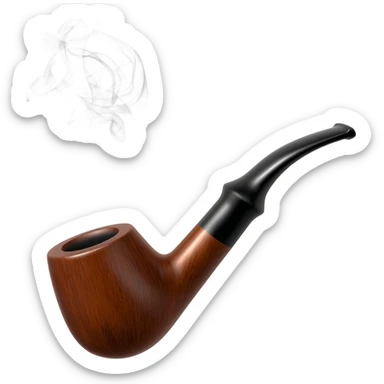 pipa con humo sticker