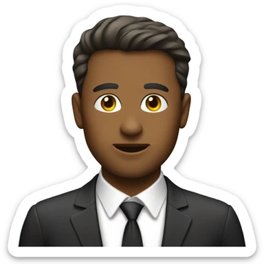 Job interview sticker