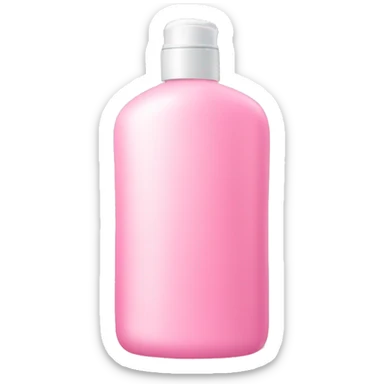 lotion pink sticker