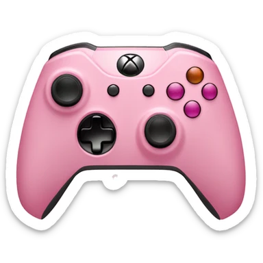 pink xbox controller  sticker