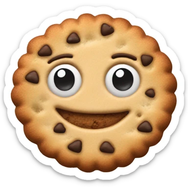 Crumbl cookie sticker