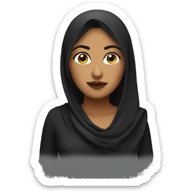 Habibi female version  sticker