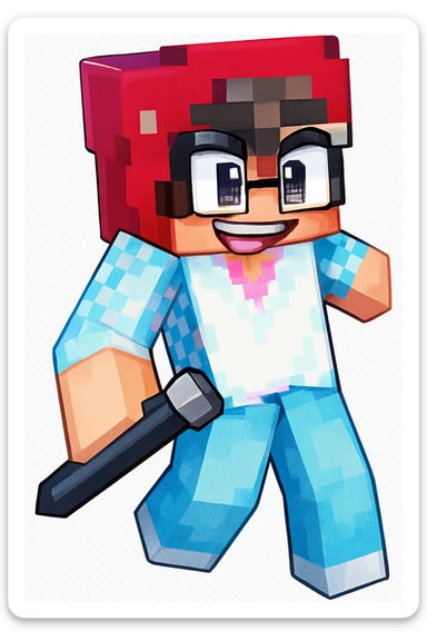 Extract every character from the picture. character including the clothes and accessories they are wearing, and place on a transparent background. Keep the original style and appearance exactly the same. and separately give me the each character picture. There is 3 character in this image. so you have to create 3 imaehgs

 sticker