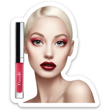 Dior lip gloss sticker