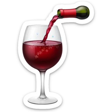 ❄️🤍🩶🍷 sticker