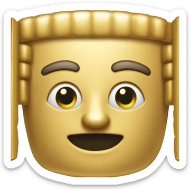 A golden ticket with the words ‘Pat Cohans’ engraved on it sticker