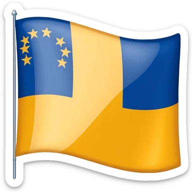 Flag of Folsom, California, US sticker