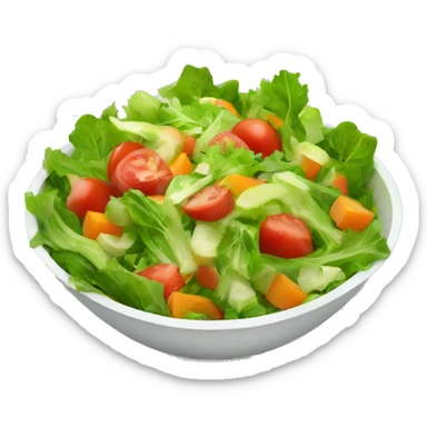 vegetable salad sticker