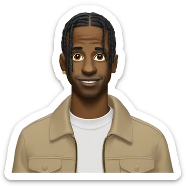 travis scott sticker