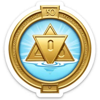 Monopoly hydro specialist badge  sticker