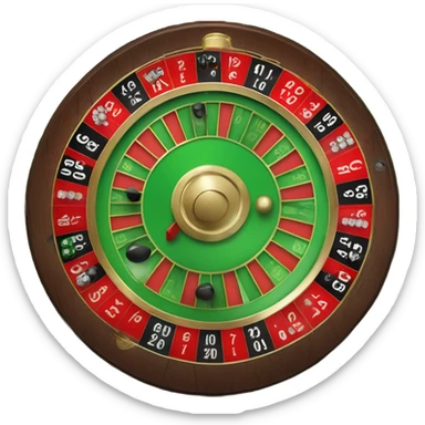 roulette wheel sticker