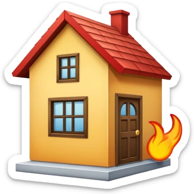 Kicked out the house sticker