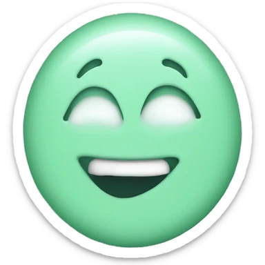 mint flavored chewing gum sticker