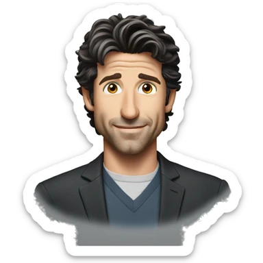 patrick dempsey sticker