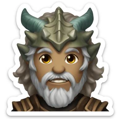 dragonborn dungeons and dragons sticker