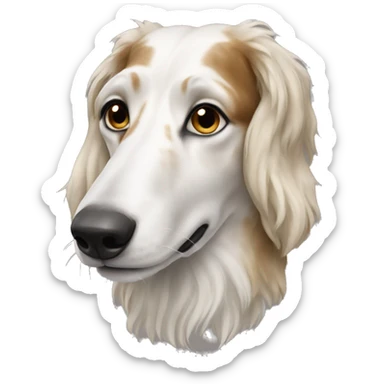 Borzoi sticker