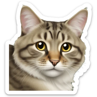 Norwighan forest cat sticker