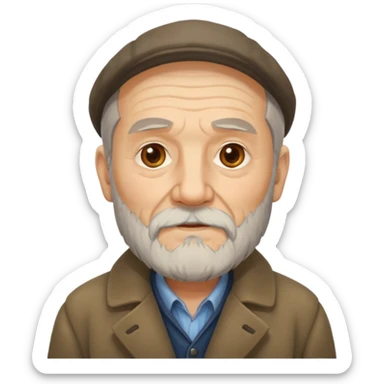 WELL BUILD OLD MAN sticker