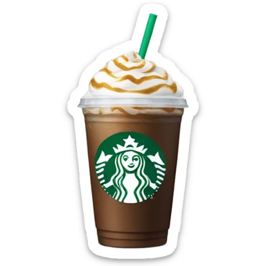 Starbucks drink sticker