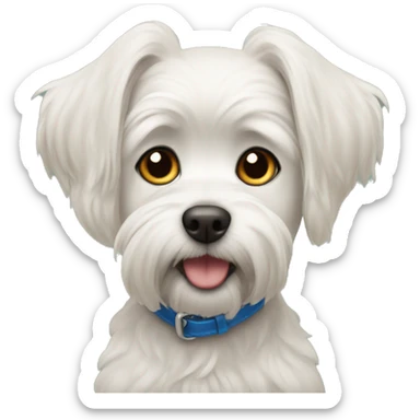 Dog maltipu  sticker