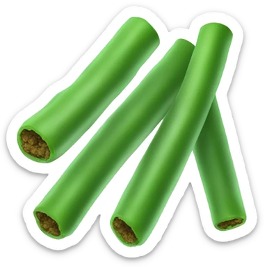 blunt green inside  sticker