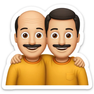 Ernie and Bert sticker