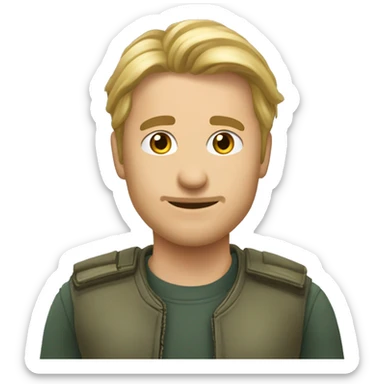 рассвет встречает влюбленная пара в обнимку sticker