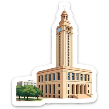 University of Texas Tower sticker