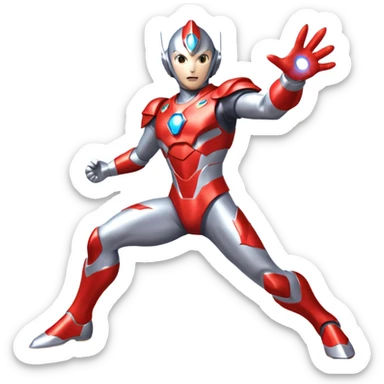Ultraman🛡️ — Protector of Earth
👽 — Fights aliens and kaiju
💪 — Super strength
🌌 — Cosmic hero from space
🔥 — Energy attacks like Specium Ray
⚡ — Fast and powerful moves
🕶️ — Cool and heroic vibe sticker
