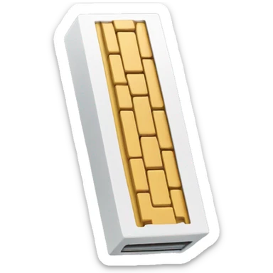 a Computer memory stick (RAM) sticker