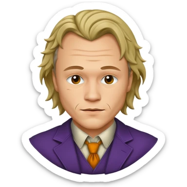 Heath Ledger sticker