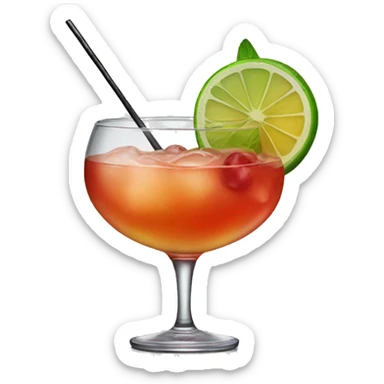 Cocktail  sticker