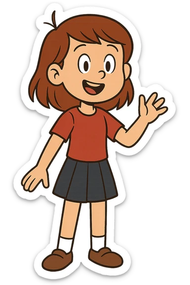 Extract only the character sticker