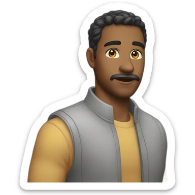 the-most-handsome-man sticker