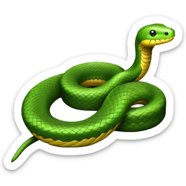 slither.io snake sticker