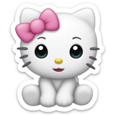 Hello kitty cute sticker