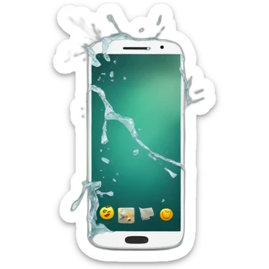 phone broke screen sticker