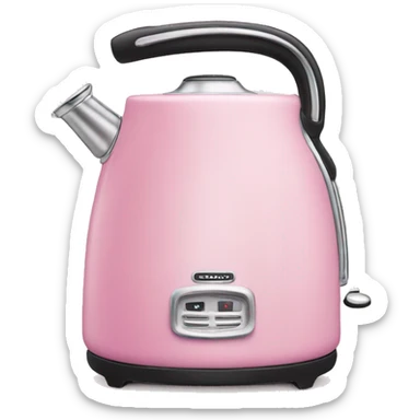 Pink smeg kettle  sticker