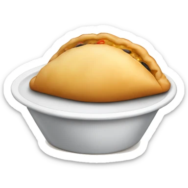 Chilean empanadas sticker