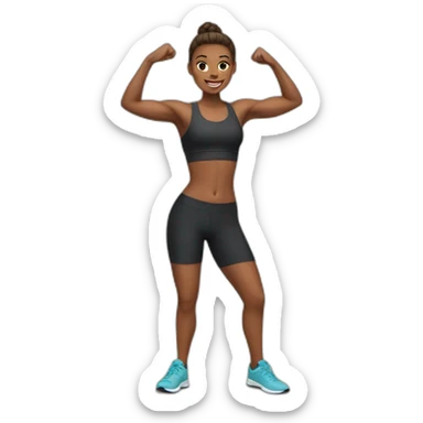fitness  sticker